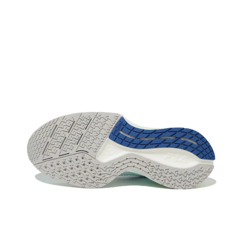 FILA Float Plus Elite Cushioning Anti Slip And Wear Resistant Low Top Running Shoes Women's Green-4