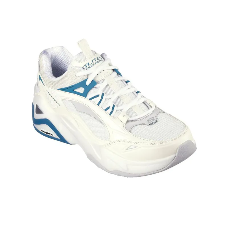 Skechers D'LITES 'White Blue'-2