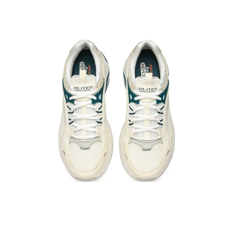 Skechers D'LITES 'White Blue'-3