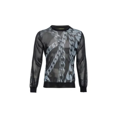 VERSACE JEANS COUTURE Sweaters Men Black