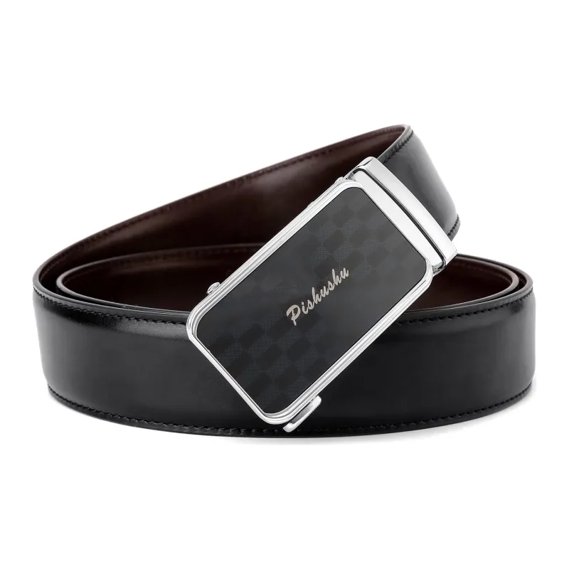 PISHUSHU Leather Belts Men-9