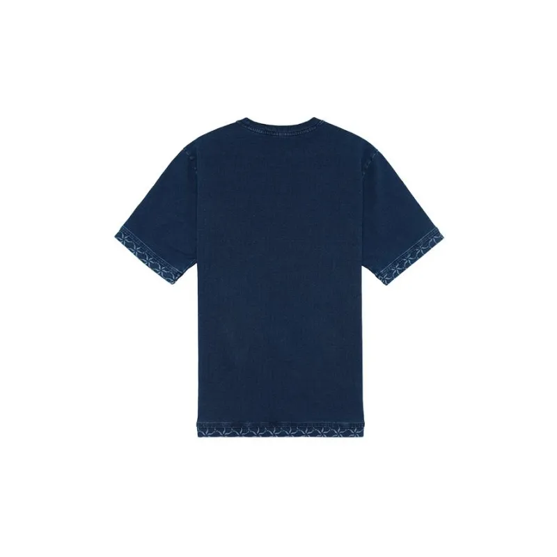 LI NING 1990 T Shirts Men New Denim Blue-1