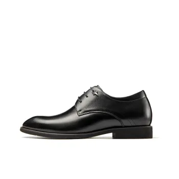 AOKANG Dress Shoes Men Low Top Black