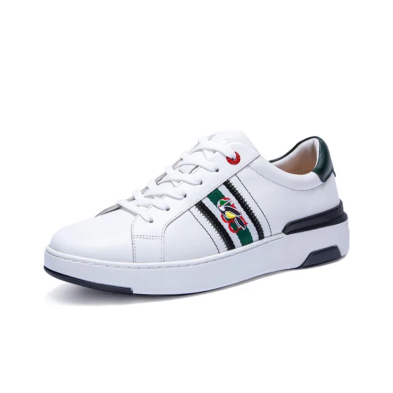 CHCH Casual Shoes Men Low Top White-1