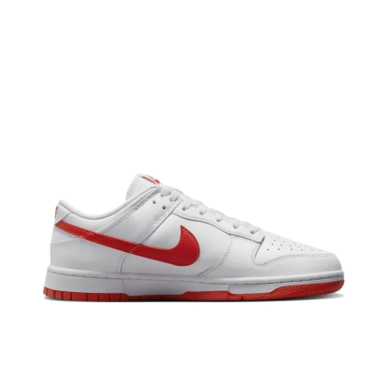 Nike Dunk Low Retro White Picante Red-1