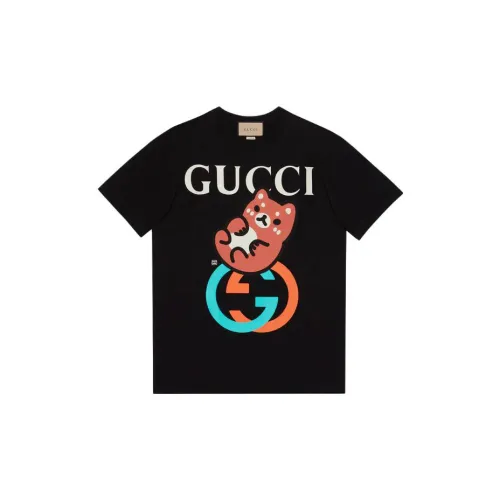 GUCCI T-Shirts Men Black