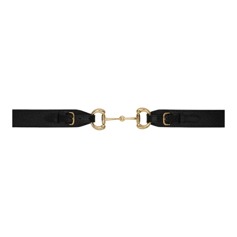 GUCCI Horsebit Belts Women's Black-0