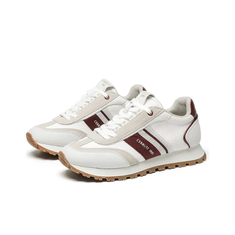 CERRUTI 1881 Low-Top Sports Casual Shoes Men's White Red-1