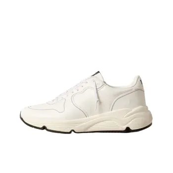 Golden Goose Running Sole Low Top Sports Casual Shoes Men's White