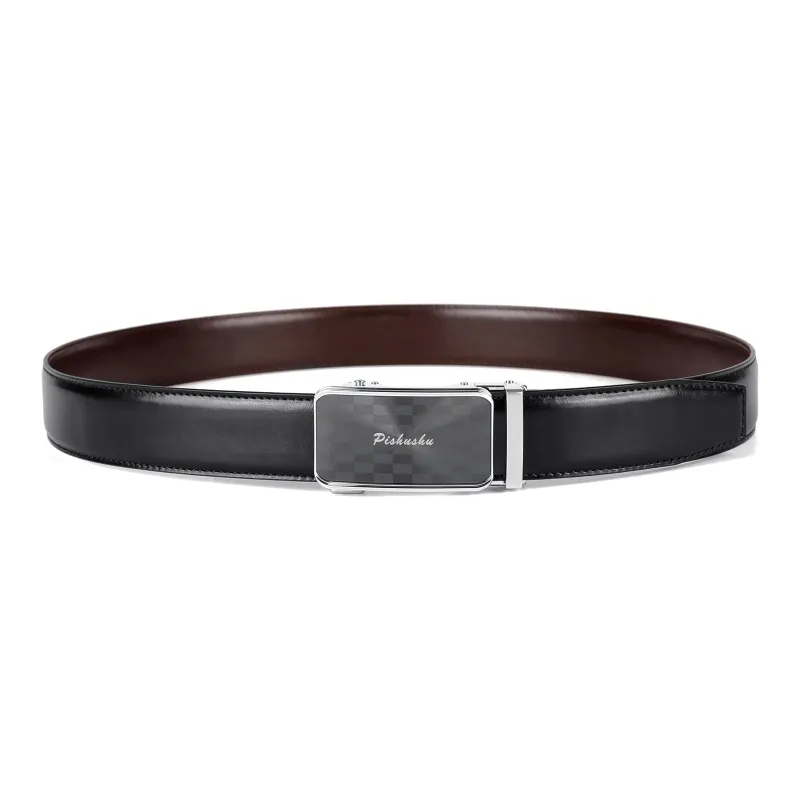 PISHUSHU Leather Belts Men-8