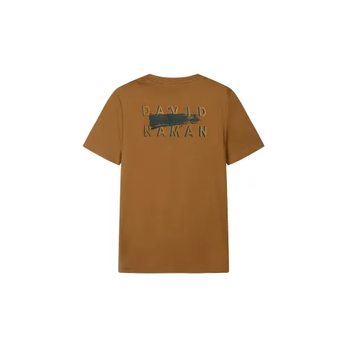 DAVID NAMAN T-Shirts Men Brown