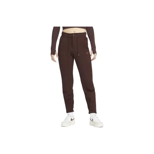 Nike Knitted Sweatpants Women's Brown