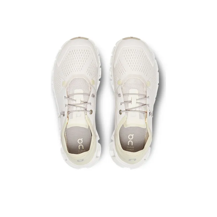 On Running Cloud 5 Sand White Women's-3