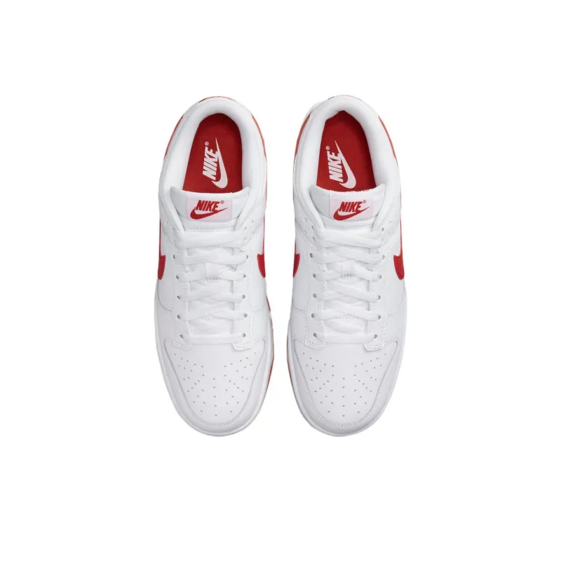 Nike Dunk Low Retro White Picante Red-3