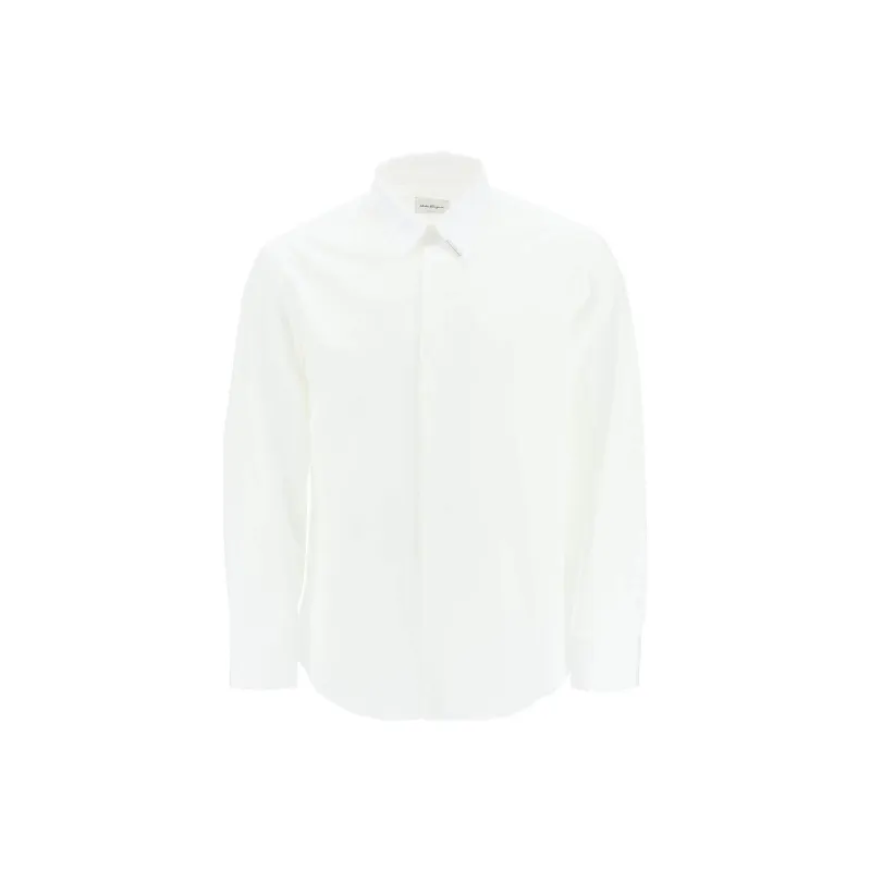 Ferragamo Shirts Men White-1
