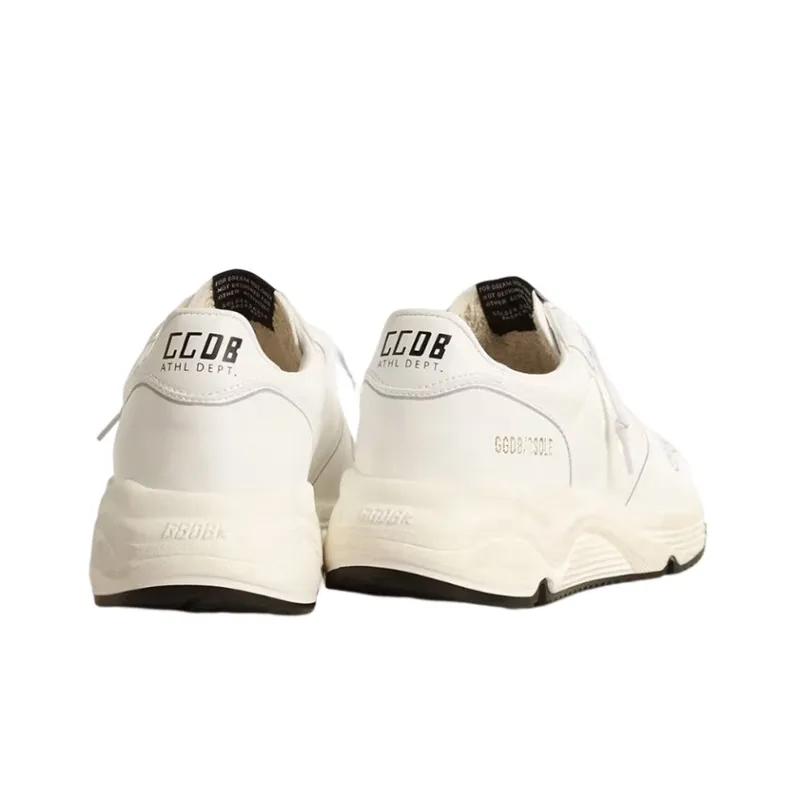 Golden Goose Running Sole Low Top Sports Casual Shoes Men's White-3