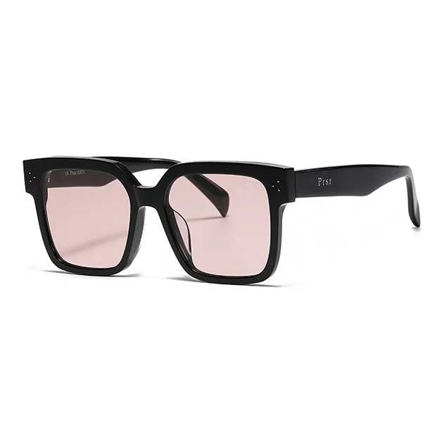 Prsr Plate Frame Square Sunglasses Unisex-3