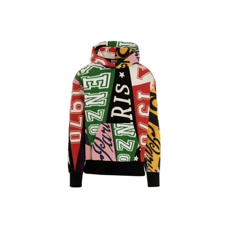 KENZO Flag Long-Sleeved Hoodie - POIZON