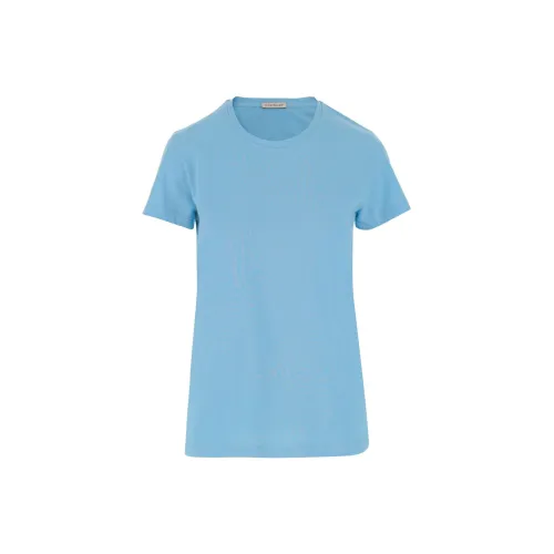 Moncler T-Shirts Women's Light Blue