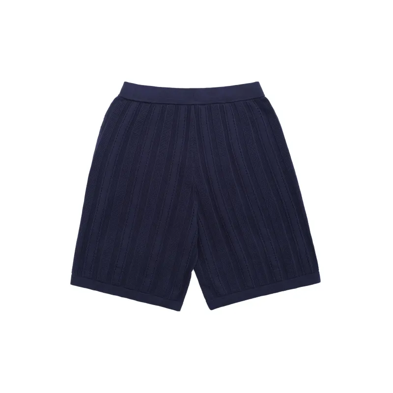LI NING 1990 Casual Shorts Men Dark Ship Blue-1