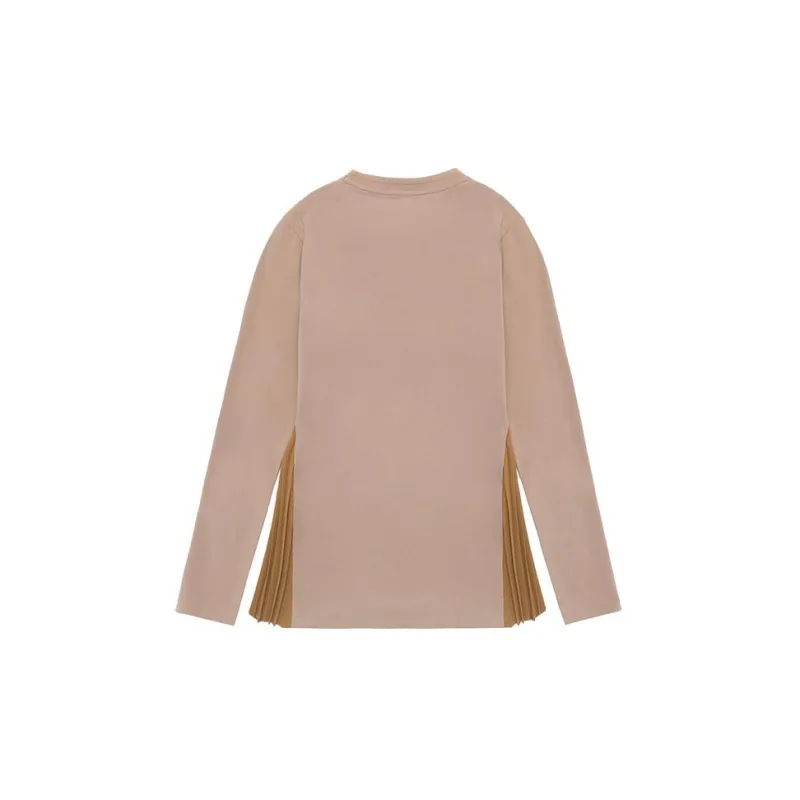 LI NING 1990 Commuter Series T Shirts Women's Camel Khaki-1