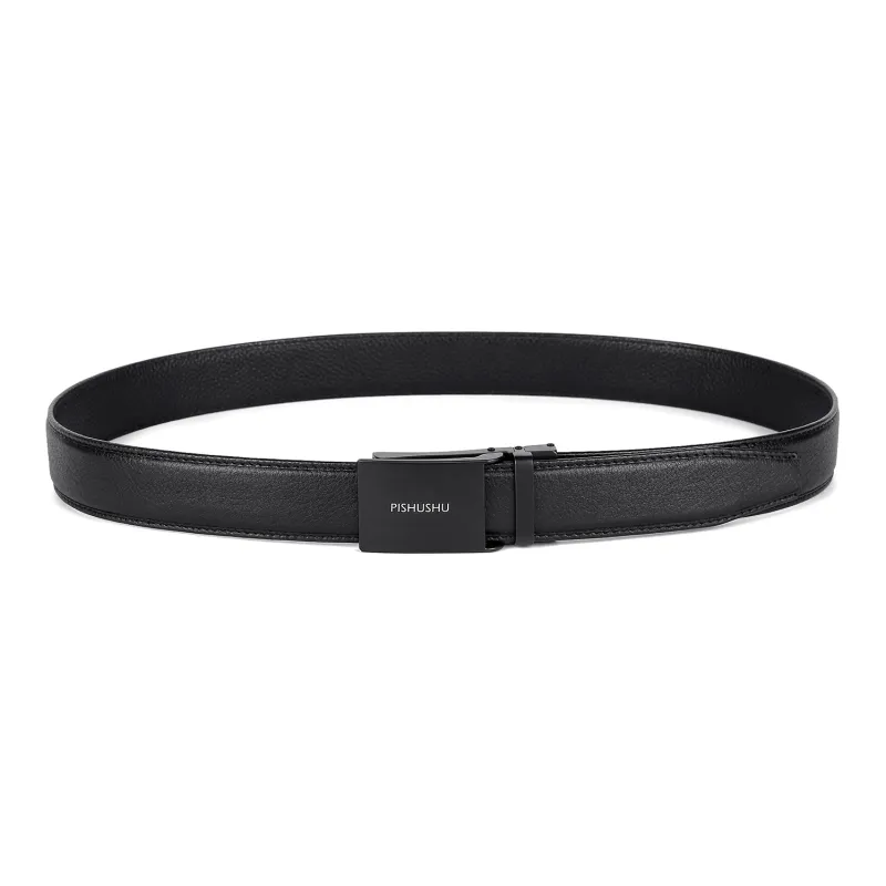 PISHUSHU Leather Belts Men-2
