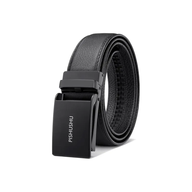 PISHUSHU Leather Belts Men-1