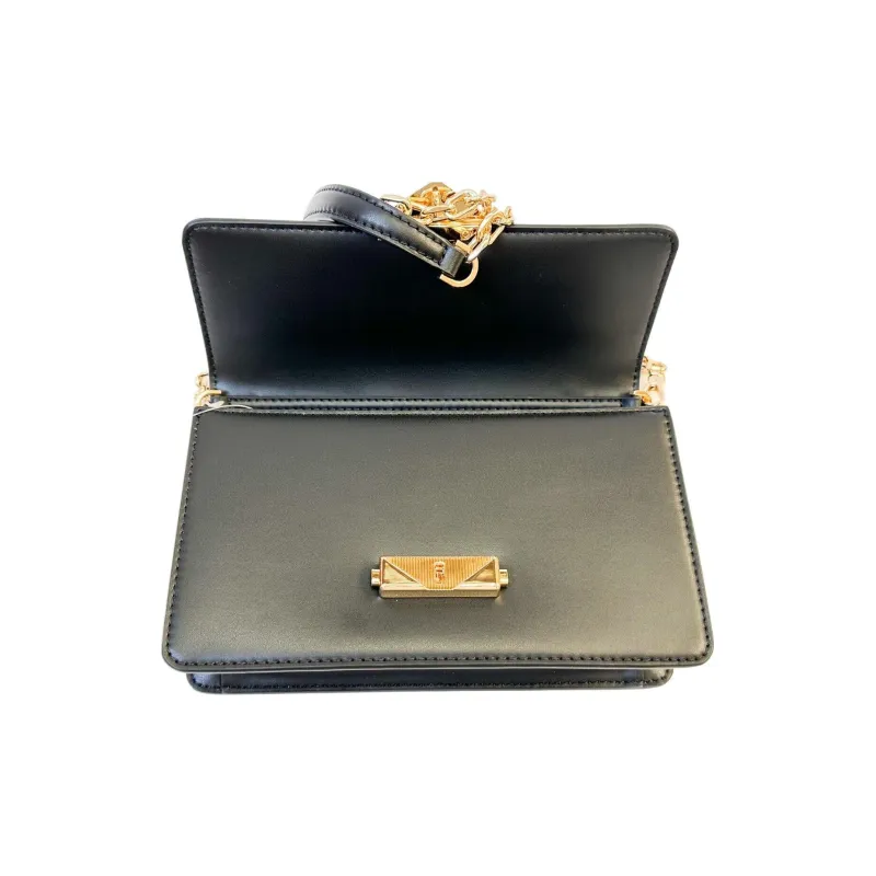 MICHAEL KORS Cece Leather Baguette Bag, Shoulder Bag, Crossbody Bag Medium Size Women's Black-3