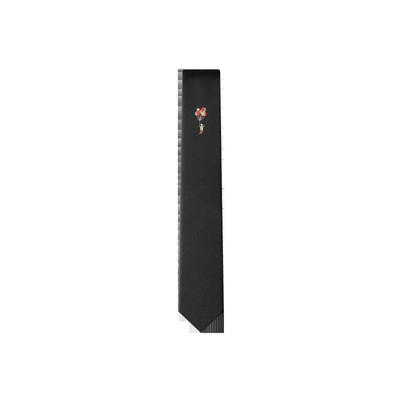 GIEVES CHARLES Mulberry Silk Dress Tie Men's-1