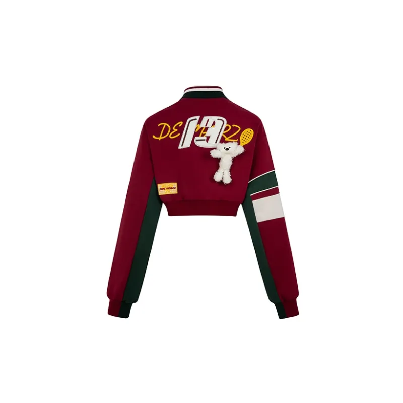 13 DEMARZO Jackets Women's Deep Red-1