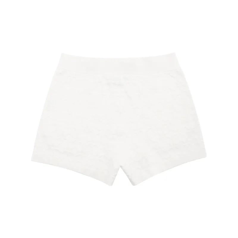LI NING 1990 Casual Shorts Women's Ecru-1