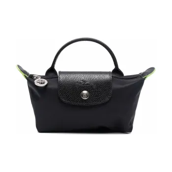 LONGCHAMP Le Pliage Green Polyamide Dumpling Bag Handbags Regular Women's Black