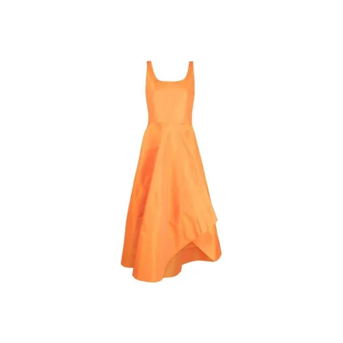 Alexander McQueen Asymmetric Draped Dress