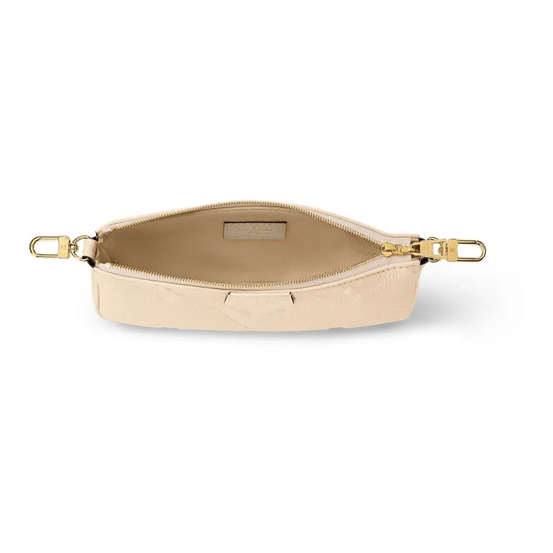 LOUIS VUITTON Multi Pochette Accessories Creme Beige-2