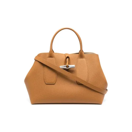 LONGCHAMP Medium Roseau Top Handle Bag