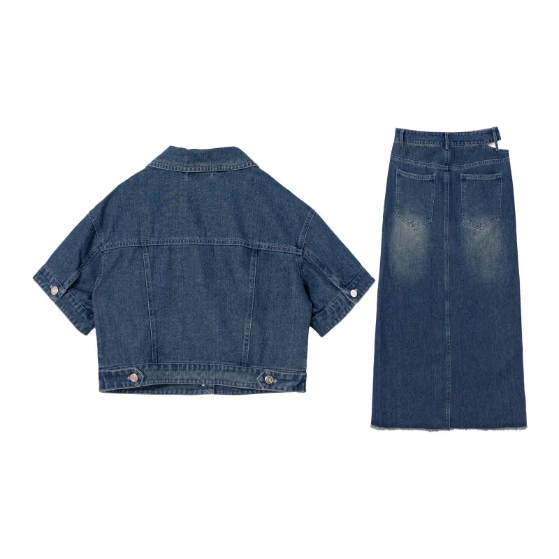 QYPRF Two Piece Skirt Sets Women's-1