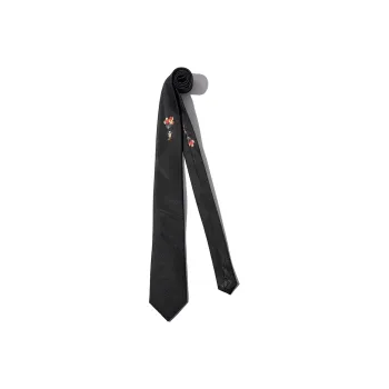 GIEVES CHARLES Mulberry Silk Dress Tie Men's