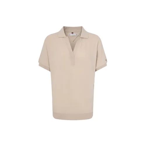 Tommy Hilfiger Polo Shirts Women's Khaki