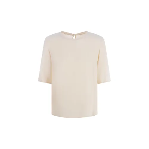 PINKO Round-neck Short-sleeve Blouse