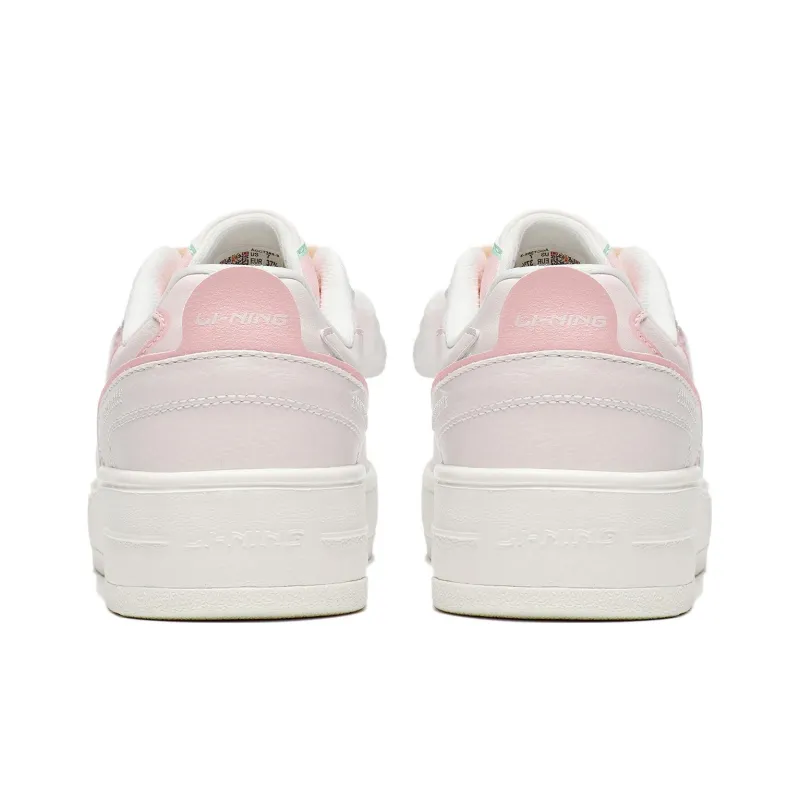 Li Ning X Disney Skate Shoes 'Pink White' Women's-5