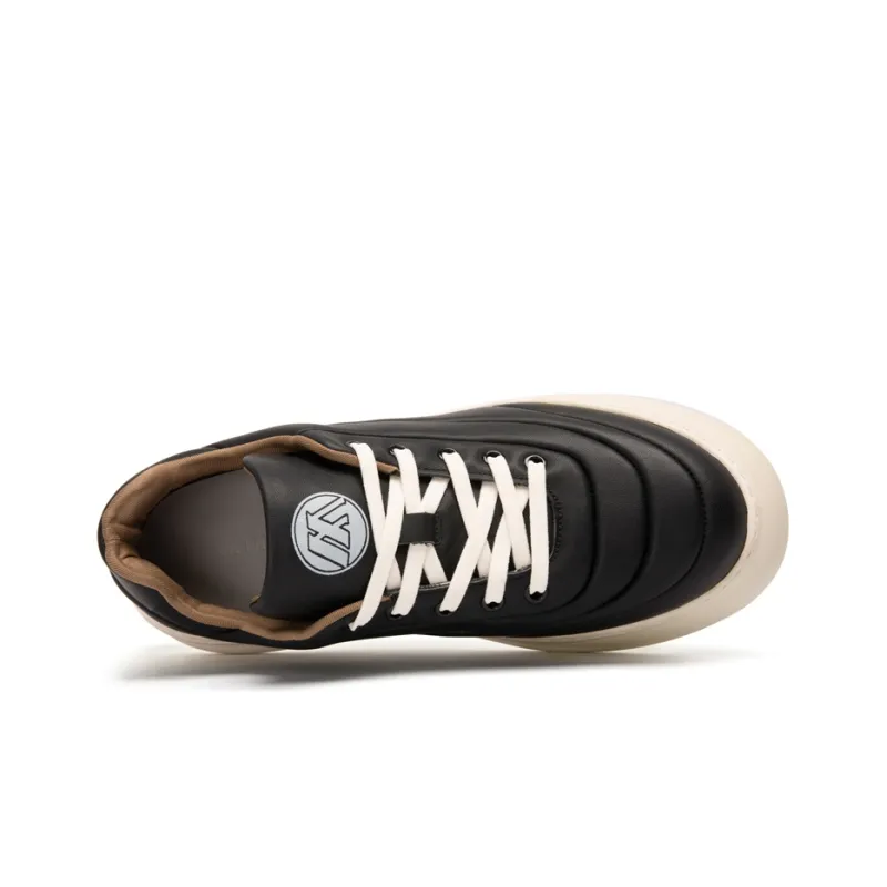 Anthony Miles Stylish Skateboarding Shoes Men's Black-2