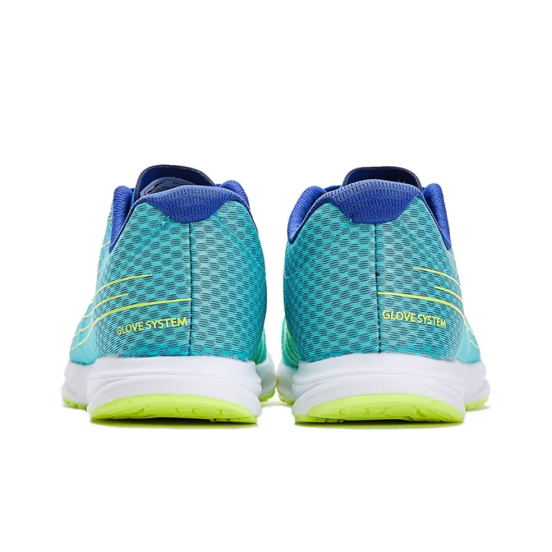 Joma Cushioning Abrasion Resistant Coverage Rebound Breathable Low Top Marathon Running Shoes Men's Blue Yellow-3
