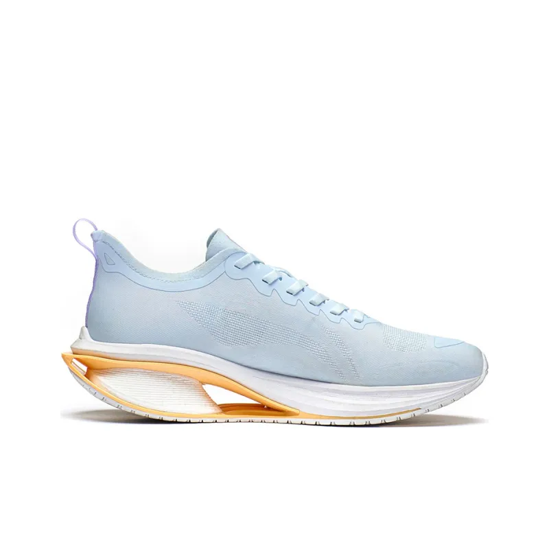 LiNing WuShi 5S 3.0 Anti Slip And Wear Resistant Breathable Low Top Running Shoes Men's Blue Orange-1