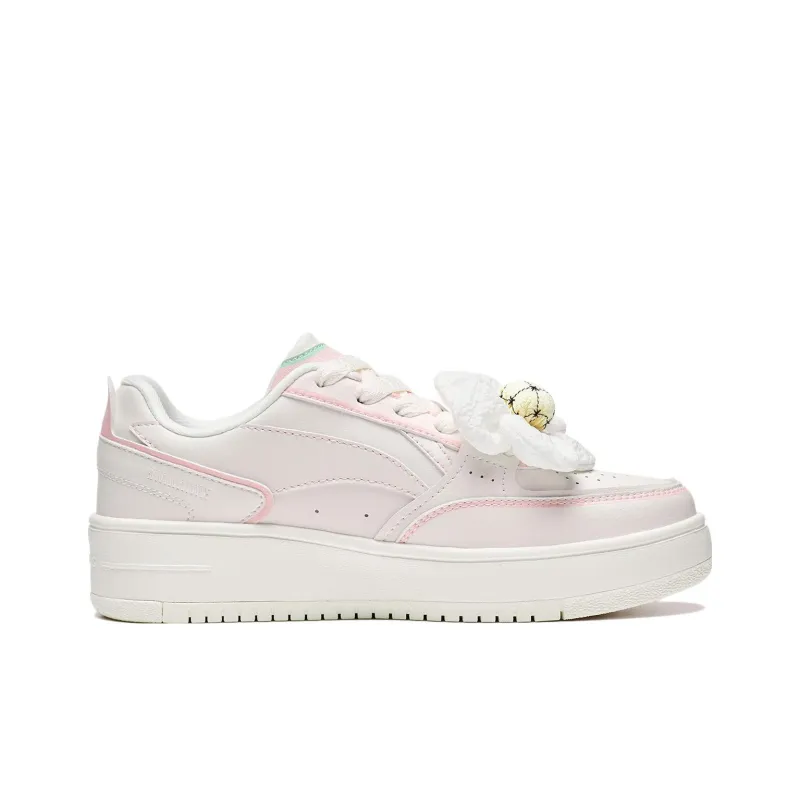 Li Ning X Disney Skate Shoes 'Pink White' Women's-1