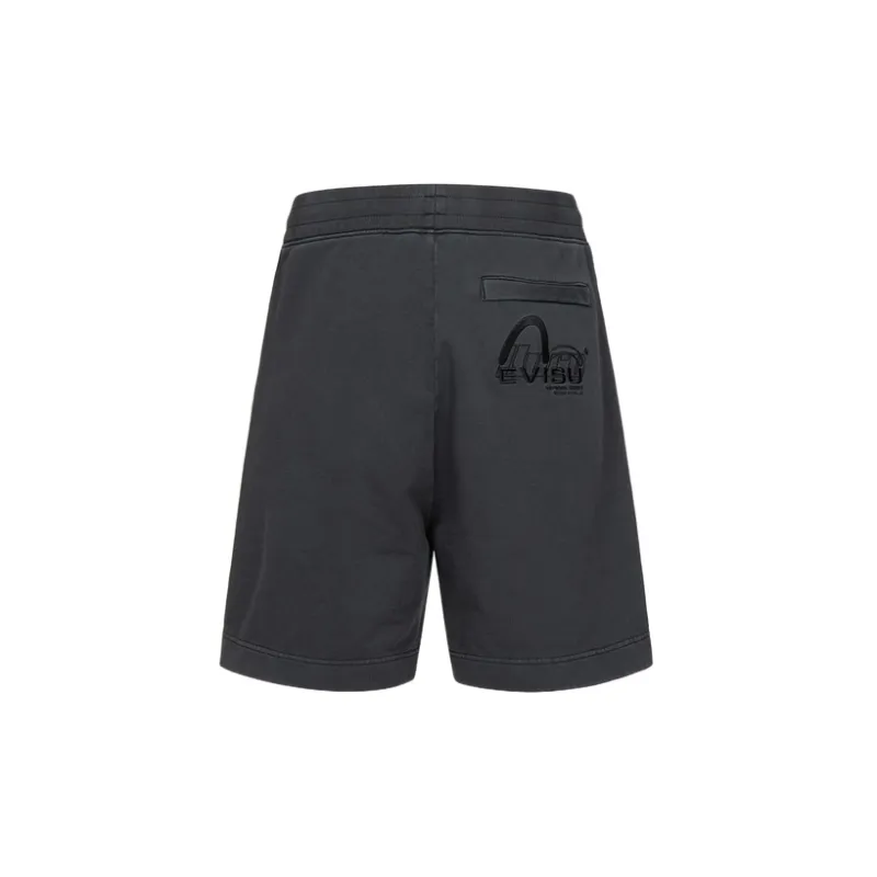 EVISU Casual Shorts Men Dark Gray-1