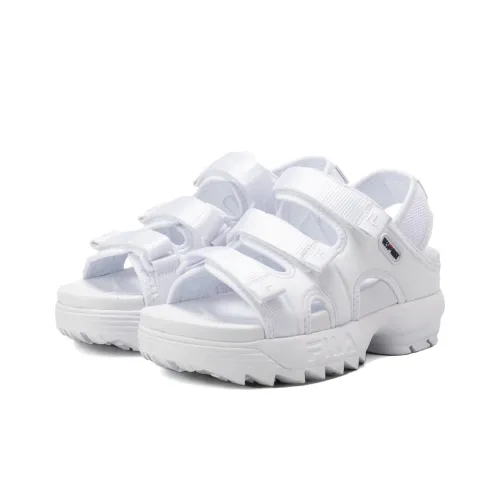BE:FIRST x FILA SD Puffy Sports Sandals Men's White
