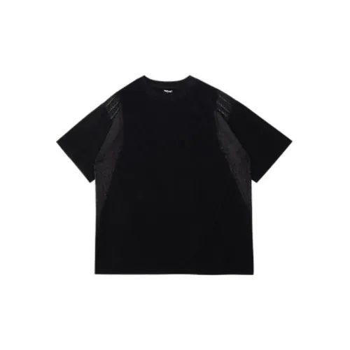 0-CROWORLD T-Shirts Unisex Black