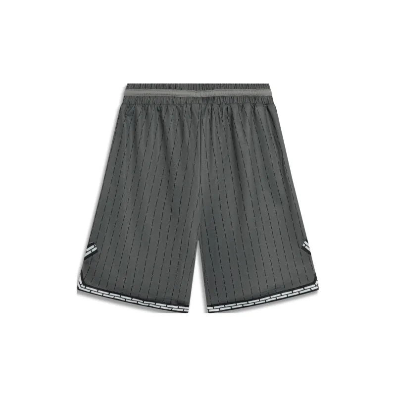LiNing CBA Collection Professional Basketball Collection Basketball Shorts Men's Black Stamped-1