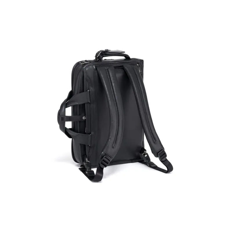 TUMI Cow Leather Briefcases Handbags Regular Men's Black-3