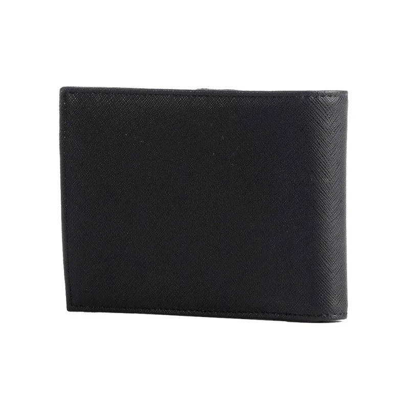 EMPORIO ARMANI Polyester Wallet Regular Men's Black-3